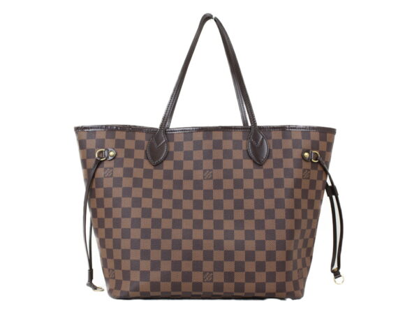 imgrc0075214991 Louis Vuitton Neverfull MM Damier Tote Bag Brown