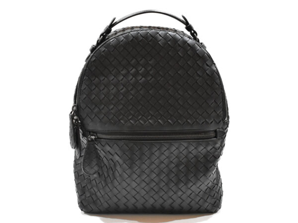 imgrc0075223927 Bottega Veneta Backpack Leather Black