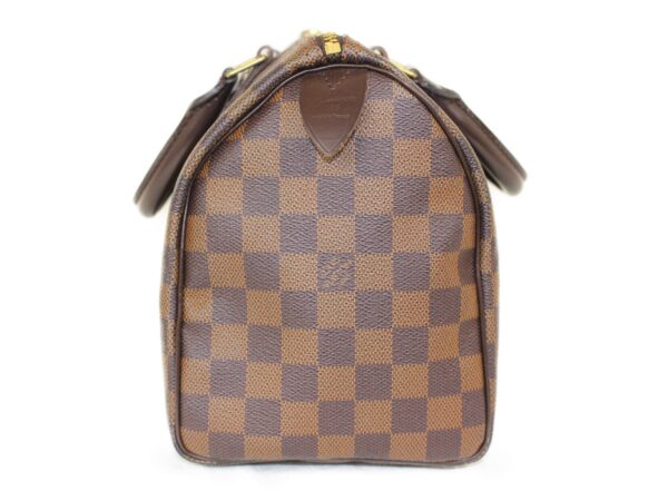 imgrc0075226779 Louis Vuitton Speedy 25 Damier Ebene Handbag Brown