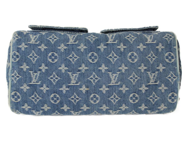 imgrc0075245158 Louis Vuitton Neo Speedy Handbag Monogram Denim Blue