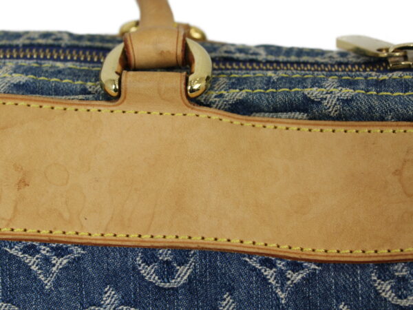 imgrc0075245167 Louis Vuitton Neo Speedy Handbag Monogram Denim Blue