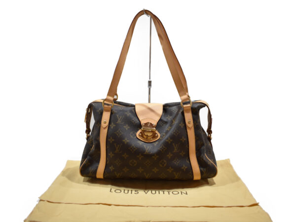 imgrc0075245492 Louis Vuitton Stresa PM Tote Bag Monogram Brown