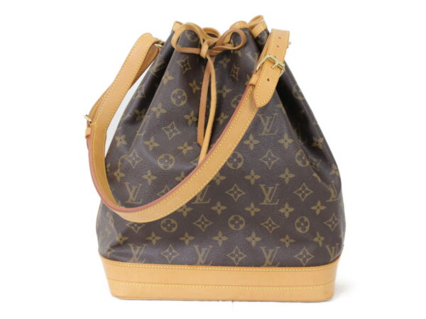 imgrc0075266174 Louis Vuitton Noe Tote Bag Monogram Canvas Brown