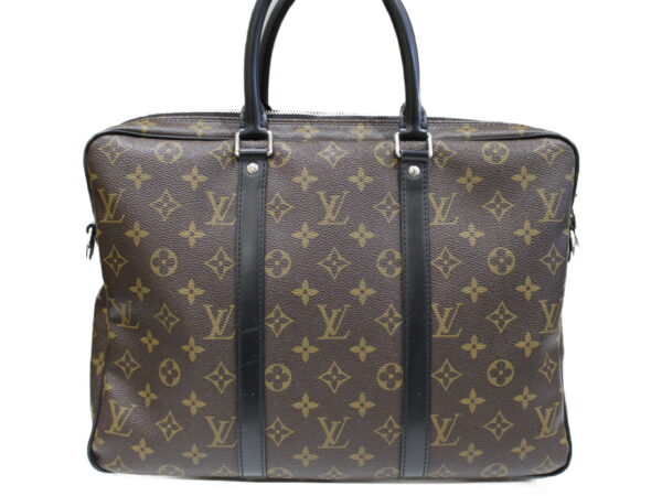 imgrc0075269748 Louis Vuitton Porto Document Voyage Monogram Macassar Bag