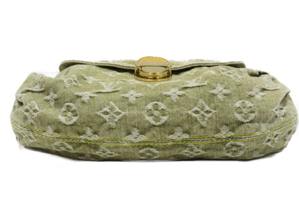 imgrc0075295021 Louis Vuitton Mini Pleaty Shoulder Bag Monogram Denim Khaki