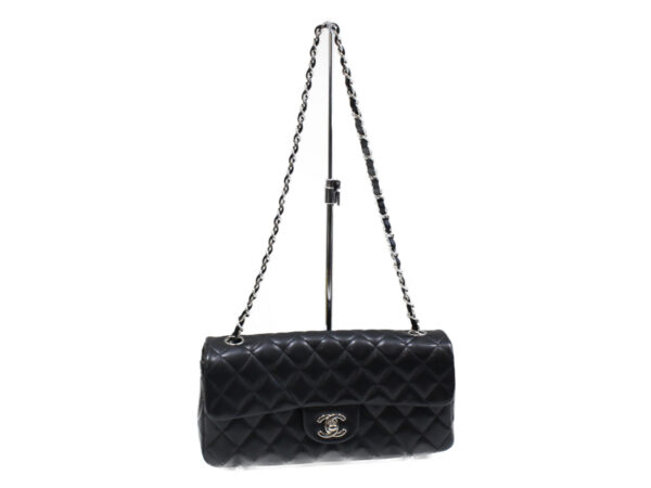 imgrc0075365607 Chanel Lambskin Matelasse Single Chain Shoulder Bag