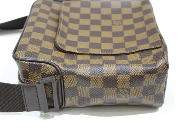 imgrc0075372384 Louis Vuitton Olaf PM Damier Ebene Canvas Shoulder Bag Brown