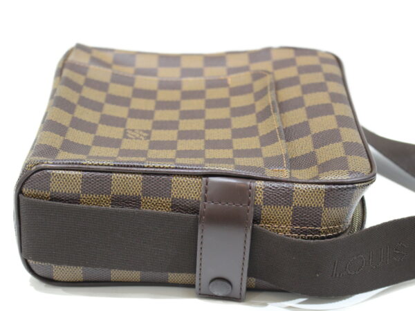 imgrc0075372385 Louis Vuitton Olaf PM Damier Ebene Canvas Shoulder Bag Brown