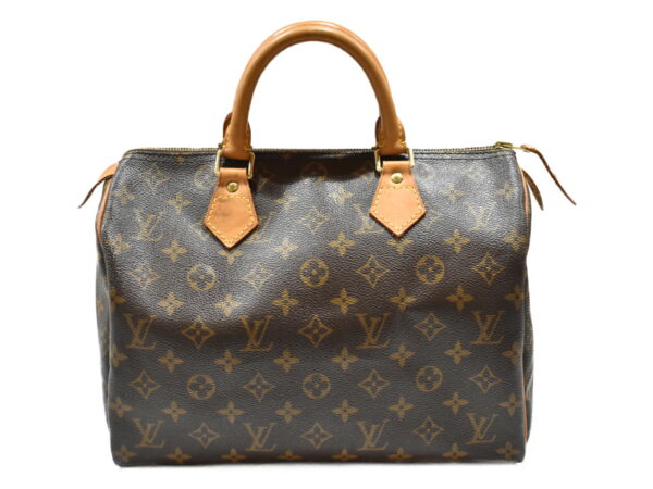 imgrc0075373391 Louis Vuitton Speedy 30 Handbag Monogram Brown