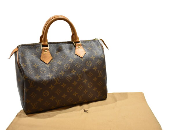 imgrc0075373399 Louis Vuitton Speedy 30 Handbag Monogram Brown