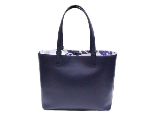 imgrc0075416570 Ferragamo Flower Tote Bag Navy