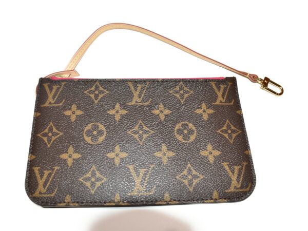 imgrc0075423324 Louis Vuitton Neverfull PM Tote Bag Monogram Brown Pink