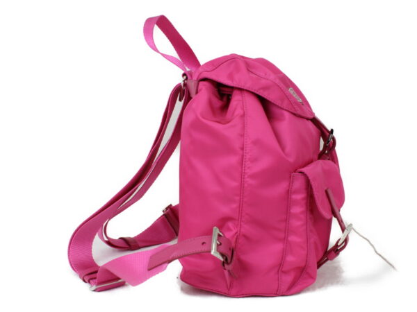 imgrc0075459703 Prada Nylon Mini Backpack Pink