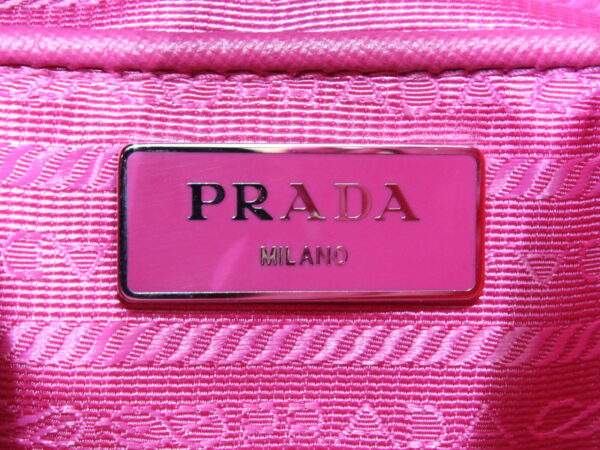 imgrc0075459706 Prada Nylon Mini Backpack Pink