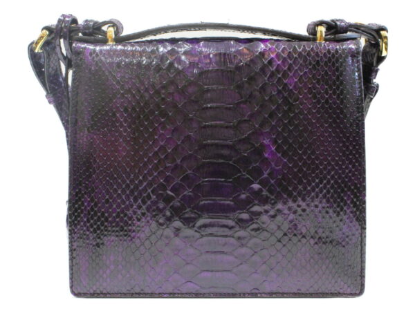 imgrc0075492312 Salvatore Ferragamo 2Way Handbag Python Purple