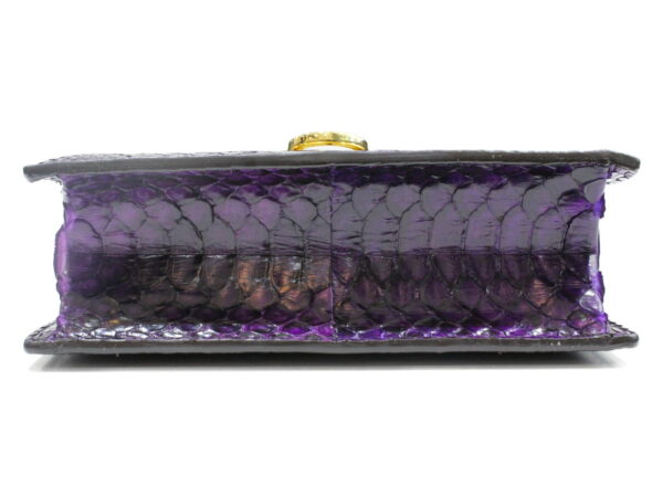 imgrc0075492314 Salvatore Ferragamo 2Way Handbag Python Purple