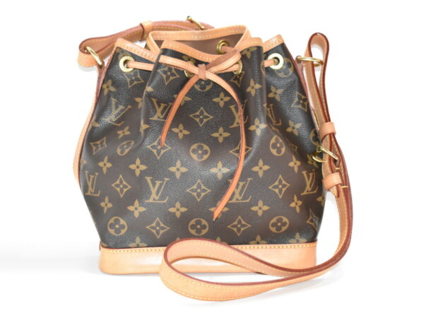 imgrc0075602593 Louis Vuitton Noe BB Shoulder Bag Monogram Brown Beige