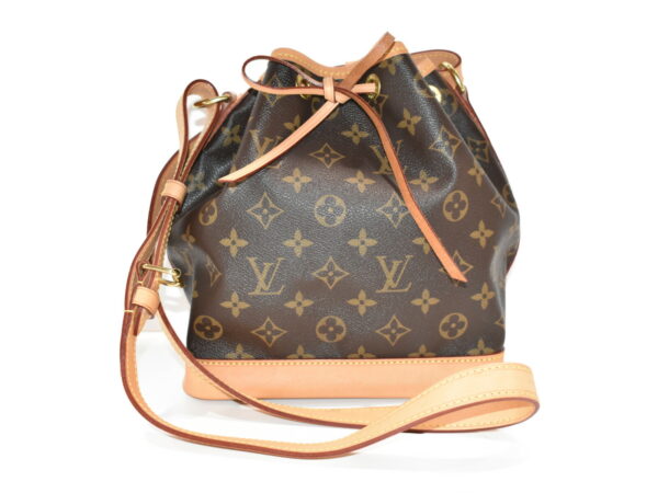 imgrc0075605937 Louis Vuitton Noe BB Shoulder Bag Monogram Brown Beige