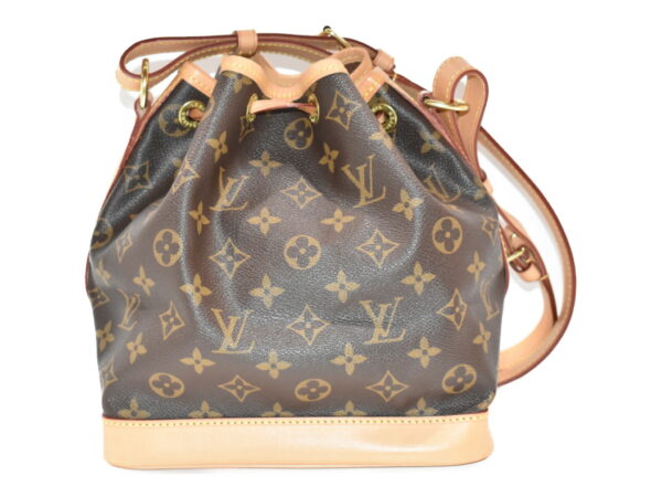 imgrc0075605940 Louis Vuitton Noe BB Shoulder Bag Monogram Brown Beige