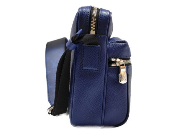 imgrc0075606146 Louis Vuitton Outdoor Messenger PM Shoulder Bag Taiga Monogram Cobalt Blue