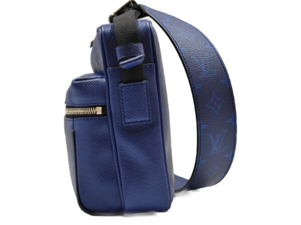 imgrc0075606147 Louis Vuitton Outdoor Messenger PM Shoulder Bag Taiga Monogram Cobalt Blue