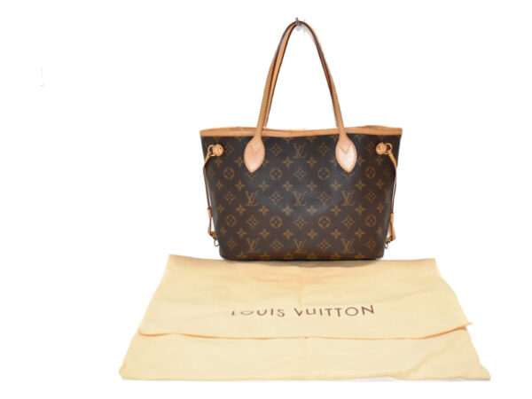 imgrc0075634238 Louis Vuitton Neverfull PM Tote Bag Monogram Beige