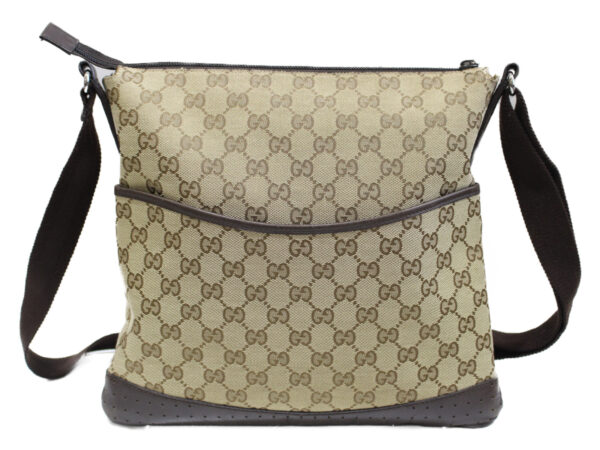 imgrc0075740117 Gucci Shoulder Bag Canvas Brown