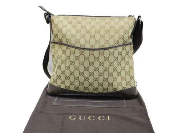 imgrc0075740125 Gucci Shoulder Bag Canvas Brown