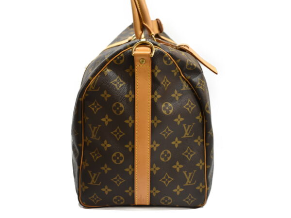 imgrc0075752054 Louis Vuitton Keepall 50 Bandouliere Travel Bag Monogram Brown