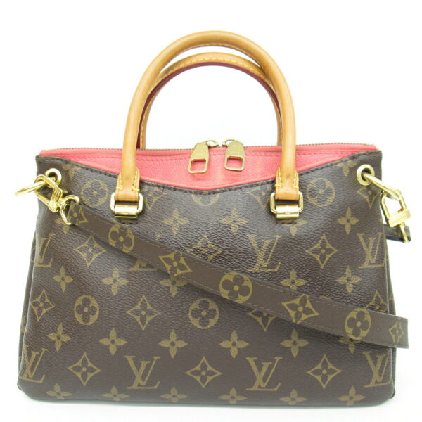 imgrc0075765992 Louis Vuitton Pallas BB Monogram Shoulder Bag Red