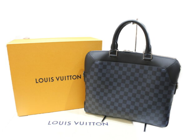 imgrc0075827366 Louis Vuitton Oliver Briefcase Damier Cobalt