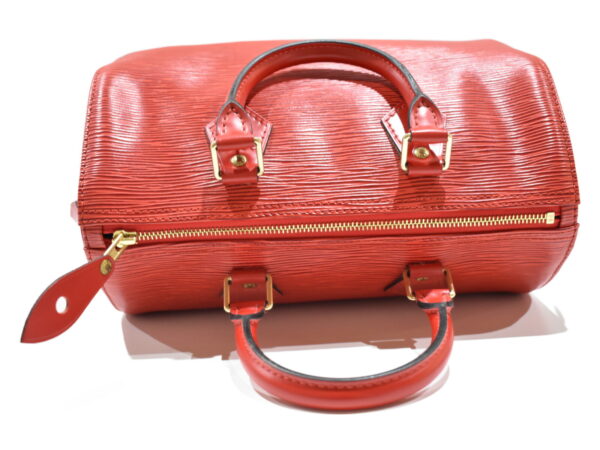 imgrc0075949972 Louis Vuitton Speedy 25 Mini Bag Epi Red