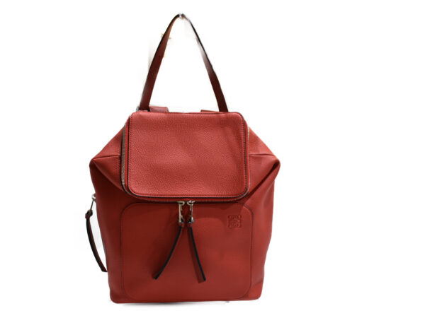 imgrc0076124924 Loewe Goya Small Backpack Leather Red