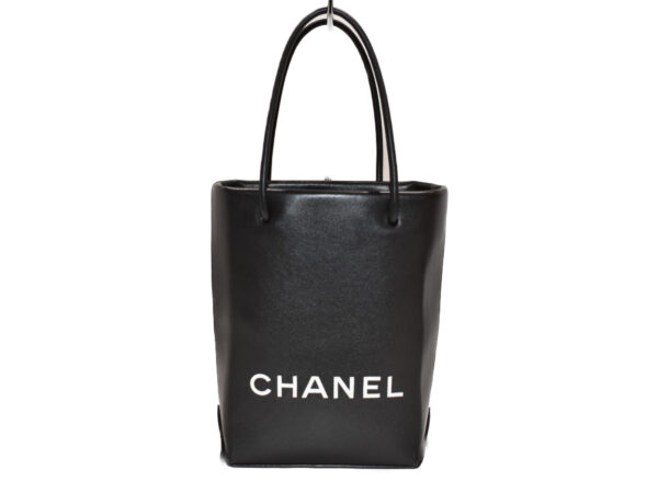 imgrc0076134020 Chanel Essential Calf Leather Mini Tote Bag Black