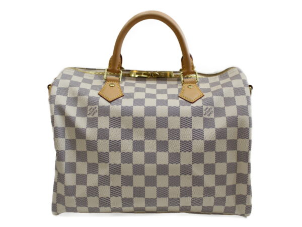 imgrc0076148058 Louis Vuitton Speedy Bandouliere 30 Damier Azur Handbag