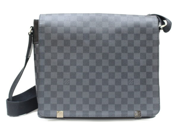 imgrc0076181670 Louis Vuitton District MM NM Damier Graphite Messenger Bag