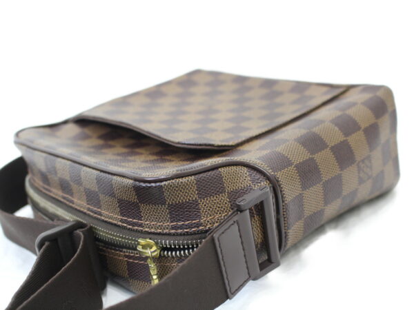 imgrc0076185336 Louis Vuitton Olaf PM Damier Shoulder Bag Brown