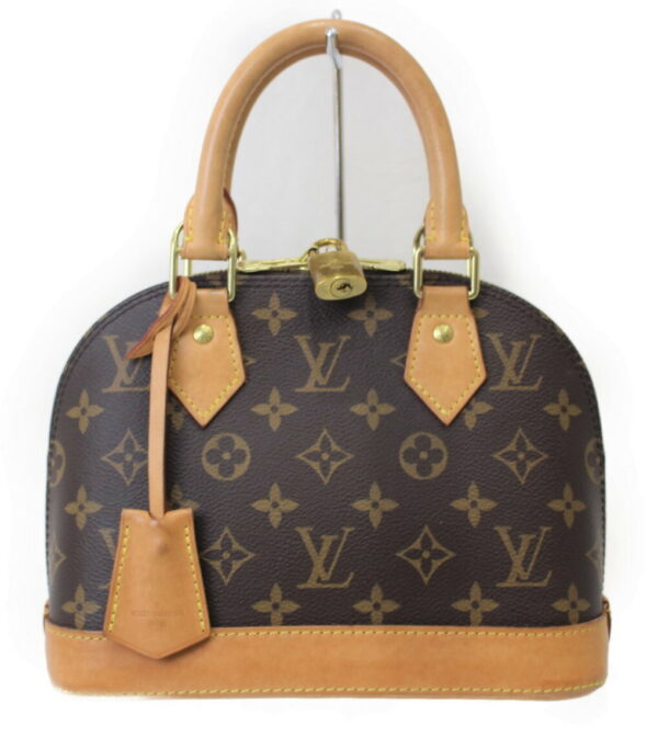 imgrc0076185415 Louis Vuitton Alma BB Shoulder Bag Monogram Brown