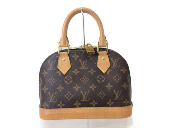 imgrc0076185420 Louis Vuitton Alma BB Shoulder Bag Monogram Brown