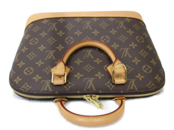 imgrc0076190862 Louis Vuitton Alma Handbag Monogram Brown