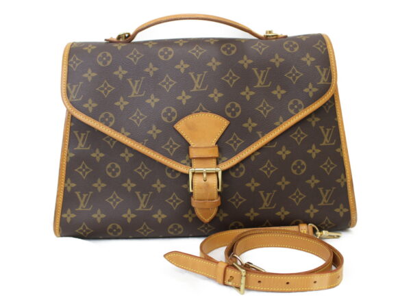 imgrc0076195790 Louis Vuitton Beverly Business Bag Monogram Canvas Brown