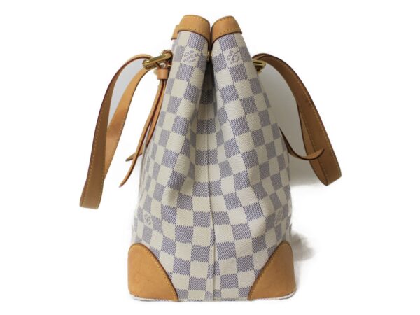 imgrc0076196886 Louis Vuitton Hampstead Mm Handbag Damier Azur White