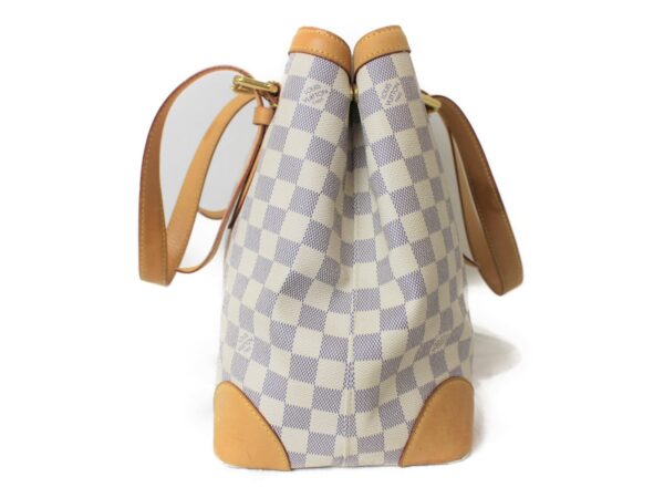 imgrc0076196887 Louis Vuitton Hampstead Mm Handbag Damier Azur White