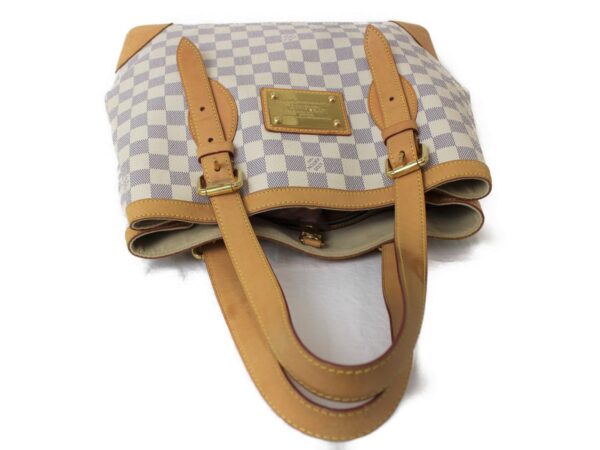 imgrc0076196889 Louis Vuitton Hampstead Mm Handbag Damier Azur White