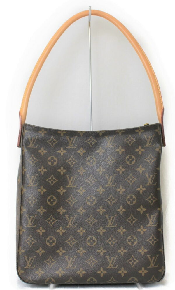 imgrc0076202066 Louis Vuitton Looping GM Monogram Shoulder Bag Brown