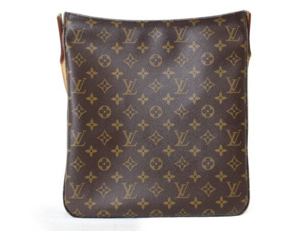 imgrc0076202067 Louis Vuitton Looping GM Monogram Shoulder Bag Brown