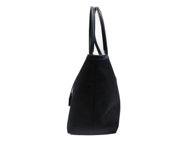 imgrc0076206059 Prada Tote Bag Canvas Leather Black