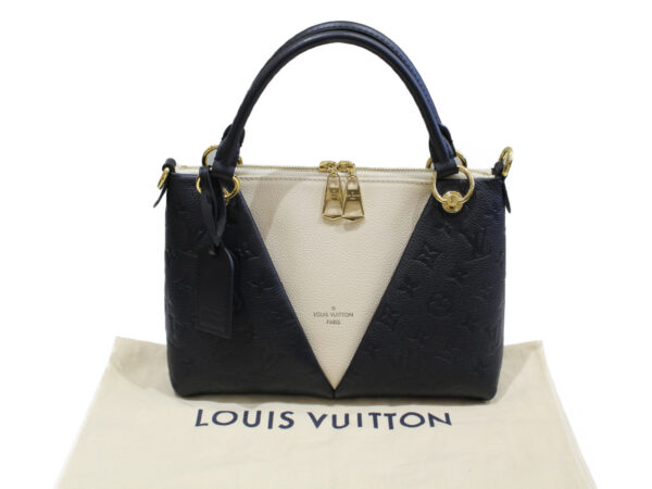 imgrc0076251283 Louis Vuitton V Tote BB Handbag Empreinte Black