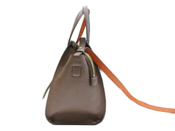 imgrc0076251408 Ferragamo AMY 2WAY Bag Handbag Shoulder Bag Calfskin Brown