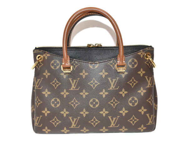 imgrc0076255356 Louis Vuitton Pallas BB Shoulder Bag Monogram Black Brown